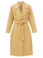 Rejina Pyo - Remi Single-breasted Wool-blend Tweed Coat - Womens - Beige