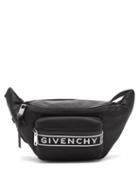 Matchesfashion.com Givenchy - 4g-webbing Technical Belt Bag - Mens - Black White