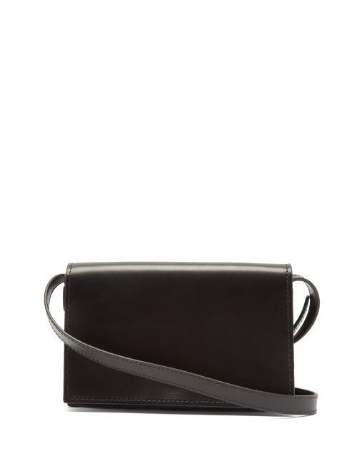 Matchesfashion.com Lemaire - Satchel Mini Leather Cross-body Bag - Mens - Black