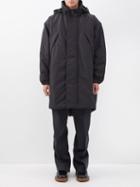 Our Legacy - Fenrir Hooded Padded Recycled-fibre Parka - Mens - Black