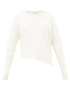 Matchesfashion.com Bottega Veneta - Oversized Cut-out Rib-knitted Sweater - Womens - Ivory