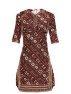 Isabel Marant Tacey Open-back Printed Dress