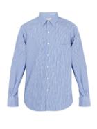 Matchesfashion.com Cobra S.c. - Legacy Striped Cotton Shirt - Mens - Blue Multi