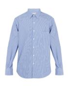 Matchesfashion.com Cobra S.c. - Legacy Striped Cotton Shirt - Mens - Blue Multi