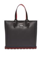 Matchesfashion.com Christian Louboutin - Kabiker Grained Leather Tote - Mens - Black
