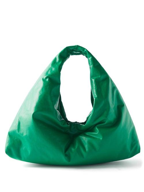 Kassl Editions - Anchor Small Coated Shoulder Bag - Womens - Green