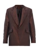 Matchesfashion.com Bianca Saunders - Yasi Single Breasted Shell Jacket - Mens - Brown