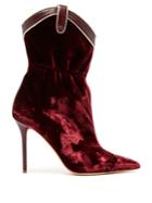 Malone Souliers Daisy Velvet Boots