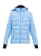 Matchesfashion.com Aztech Mountain - Nuke Quilted Down Technical Ski Jacket - Womens - Light Blue