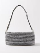 Loewe - Bracelet Pouch Lurex Bag - Womens - Silver