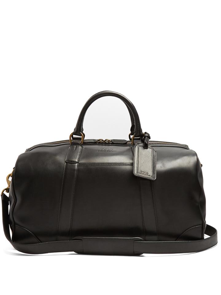 Polo Ralph Lauren Leather Duffle Bag