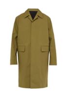 Matchesfashion.com Raey - Single Breasted Bonded Cotton Trench Coat - Mens - Khaki