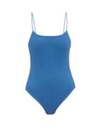 Matchesfashion.com Jade Swim - Trophy Scoop-back Swimsuit - Womens - Blue