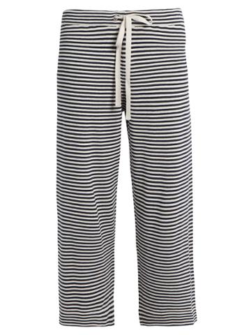 Weekend Max Mara Mirko Silk And Cotton-blend Trousers