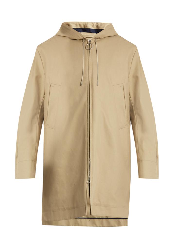 Acne Studios Melton Hooded Cotton-drill Parka