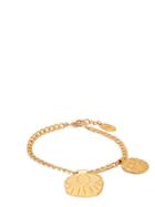 Matchesfashion.com Elise Tsikis - Ramos Gold Plated Eye Charm Bracelet - Womens - Gold