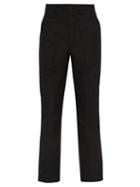 Matchesfashion.com Givenchy - Mid Rise Cotton Blend Cargo Trousers - Mens - Black