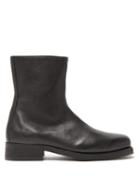 Matchesfashion.com Our Legacy - Camion Leather Boots - Mens - Black