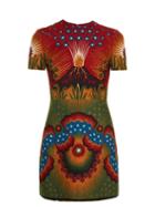 Valentino Enchanted Wonderland And Volcano Mini Dress