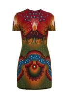 Valentino Enchanted Wonderland And Volcano Mini Dress