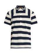 Paul Smith Striped Cotton-piqu Polo Shirt