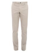 Incotex Micro-weave Slim-leg Cotton-blend Chino Trousers