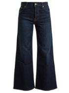 Matchesfashion.com Eve Denim - Charlotte High Rise Wide Leg Jeans - Womens - Mid Blue