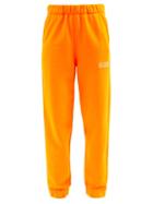 Ganni - Software Recycled Cotton-blend Track Pants - Womens - Orange