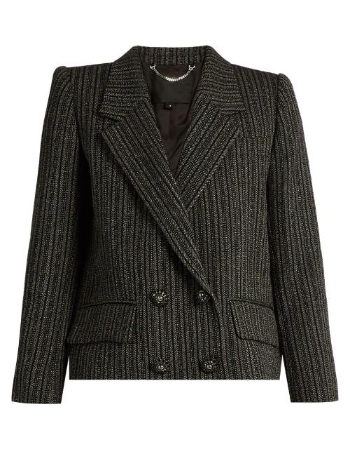 Marc Jacobs Striped Double-breasted Jacket