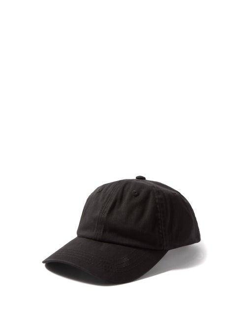 Acne Studios - Cotton-canvas Baseball Cap - Mens - Black