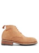 Matchesfashion.com Guidi E Rosellini - Tumbled-leather Boots - Mens - Tan