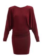 Ladies Rtw Alexandre Vauthier - Padded-shoulder Lam Mini Dress - Womens - Red