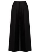 Joseph Brodie Wide-leg Cropped Satin Trousers