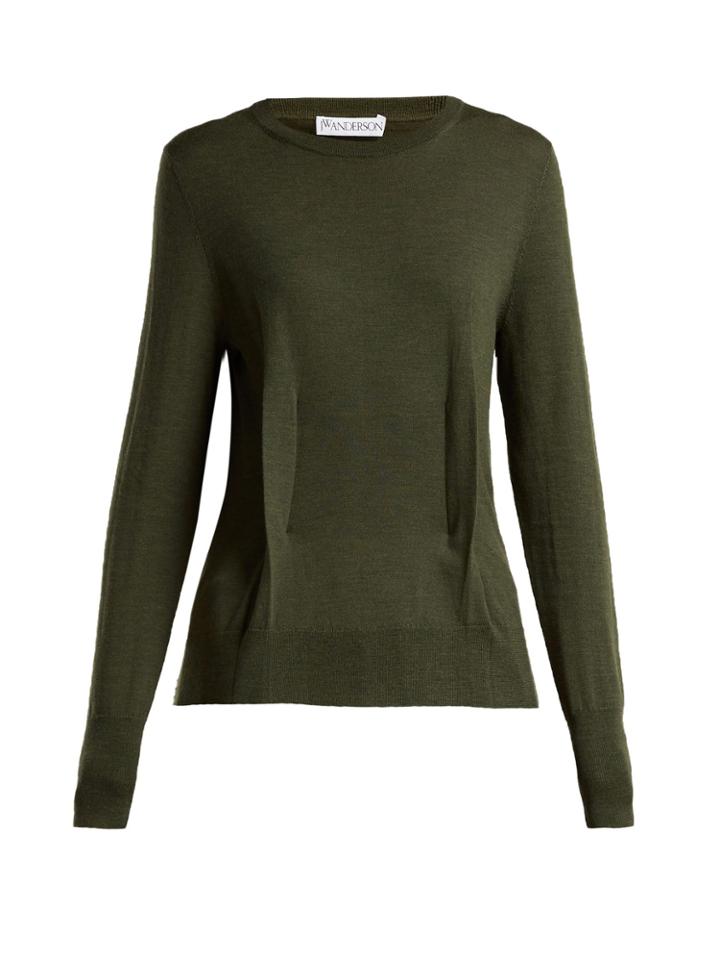 Jw Anderson Merino Wool Knitted Sweater