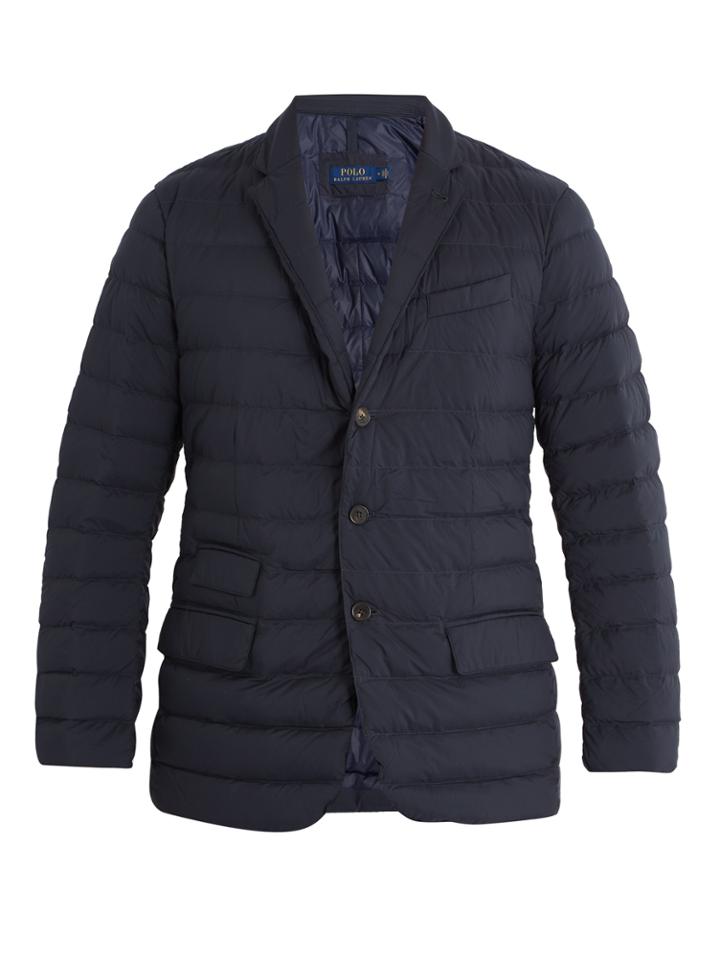Polo Ralph Lauren Peak-lapel Quilted Down Jacket