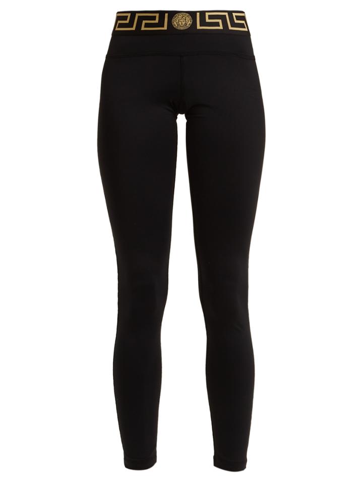 Versace Logo-print Performance Leggings