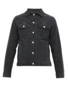 Matchesfashion.com Officine Gnrale - Liam Cotton Blend Corduroy Jacket - Mens - Grey