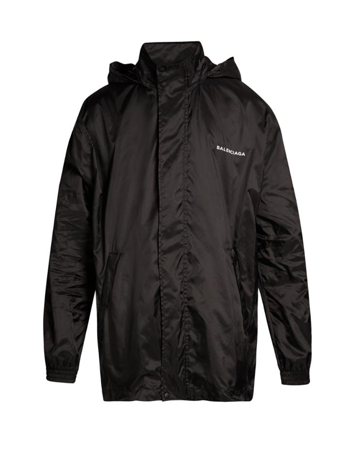 Balenciaga Logo-print Lightweight Jacket