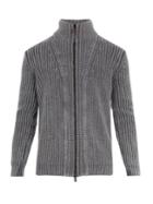 Iris Von Arnim High-neck Zip-through Cardigan