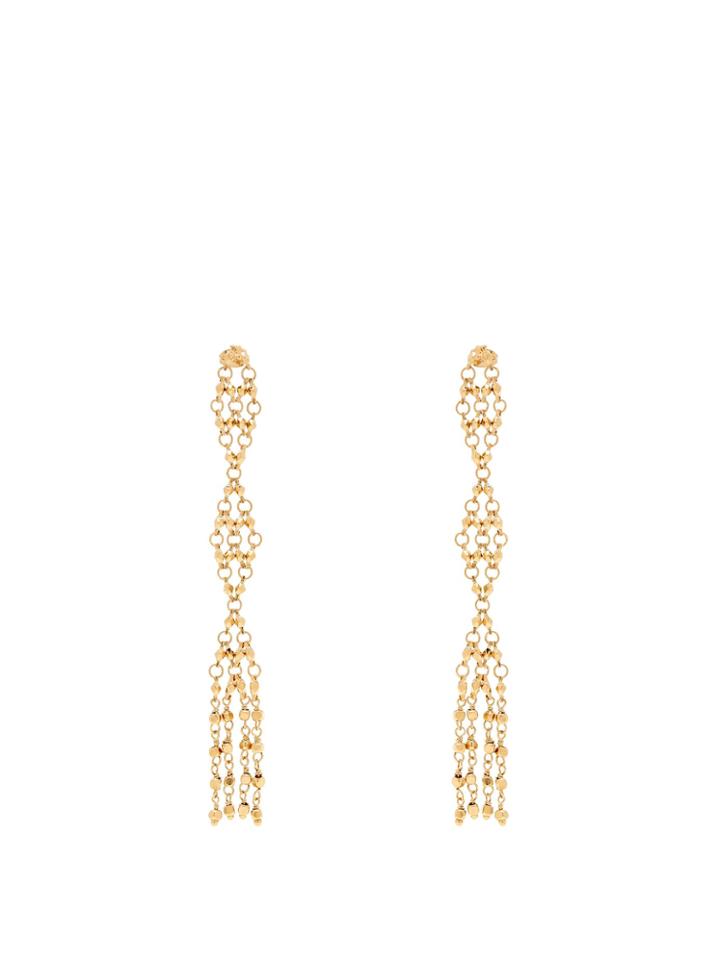 Rosantica By Michela Panero Surreal Diamond-shaped Drop Earrings