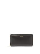Matchesfashion.com Dolce & Gabbana - Logo Stamped Leather Continental Wallet - Mens - Black