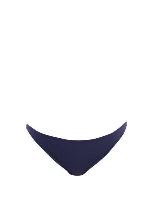 Matchesfashion.com Solid & Striped - The Rachel Low-rise Bikini Briefs - Womens - Navy