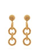 Oscar De La Renta Bead-embellished Drop Earrings