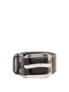 Matchesfashion.com Dsquared2 - Square-buckle Leather Belt - Mens - Black