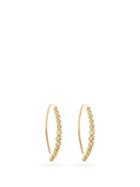 Matchesfashion.com Jacquie Aiche - Graduated Diamond & 14kt Gold Earrings - Womens - Crystal