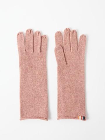 Extreme Cashmere - No.215 Sensa Cashmere-blend Gloves - Womens - Dusty Pink