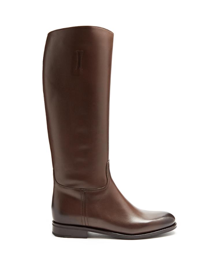 Church's Ofelia Leather Knee-high Boots