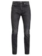 Matchesfashion.com Saint Laurent - High Rise Slim Leg Jeans - Mens - White Multi