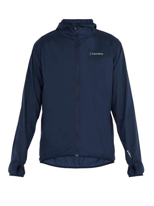 Matchesfashion.com Teton Bros - Wind River Hooded Performance Jacket - Mens - Navy