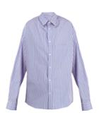 Balenciaga Micro-striped Casual Shirt